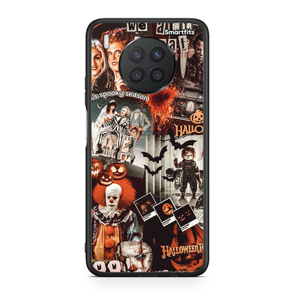 Huawei Nova 8i / Honor 50 Lite Halloween Spooky Season θήκη από τη Smartfits με σχέδιο στο πίσω μέρος και μαύρο περίβλημα | Smartphone case with colorful back and black bezels by Smartfits