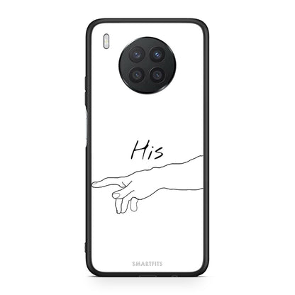 Huawei Nova 8i / Honor 50 Lite Aeshetic Love 2 Θήκη Αγίου Βαλεντίνου από τη Smartfits με σχέδιο στο πίσω μέρος και μαύρο περίβλημα | Smartphone case with colorful back and black bezels by Smartfits