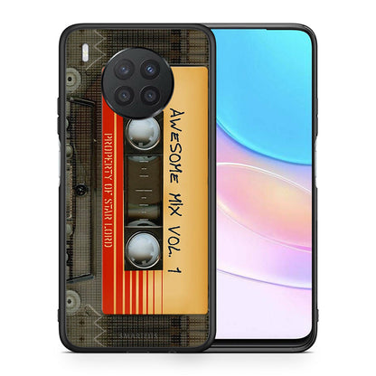 Θήκη Huawei Nova 8i / Honor 50 Lite Awesome Mix από τη Smartfits με σχέδιο στο πίσω μέρος και μαύρο περίβλημα | Huawei Nova 8i / Honor 50 Lite Awesome Mix case with colorful back and black bezels