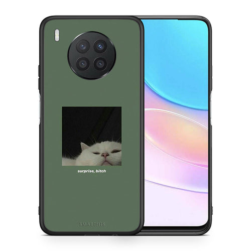 Θήκη Huawei Nova 8i / Honor 50 Lite Bitch Surprise από τη Smartfits με σχέδιο στο πίσω μέρος και μαύρο περίβλημα | Huawei Nova 8i / Honor 50 Lite Bitch Surprise case with colorful back and black bezels