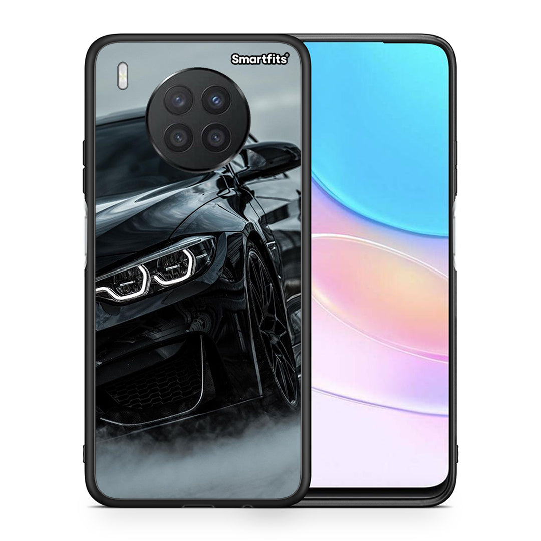 Θήκη Huawei Nova 8i / Honor 50 Lite Black BMW από τη Smartfits με σχέδιο στο πίσω μέρος και μαύρο περίβλημα | Huawei Nova 8i / Honor 50 Lite Black BMW case with colorful back and black bezels