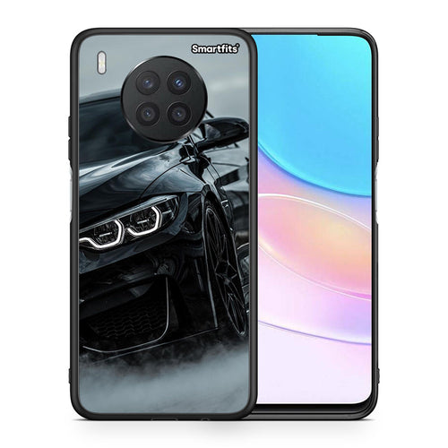 Θήκη Huawei Nova 8i / Honor 50 Lite Black BMW από τη Smartfits με σχέδιο στο πίσω μέρος και μαύρο περίβλημα | Huawei Nova 8i / Honor 50 Lite Black BMW case with colorful back and black bezels