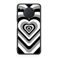 Thumbnail for Huawei Nova 8i / Honor 50 Lite Black Hearts θήκη από τη Smartfits με σχέδιο στο πίσω μέρος και μαύρο περίβλημα | Smartphone case with colorful back and black bezels by Smartfits