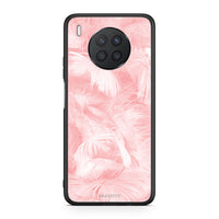 Thumbnail for 33 - Huawei Nova 8i / Honor 50 Lite Pink Feather Boho case, cover, bumper