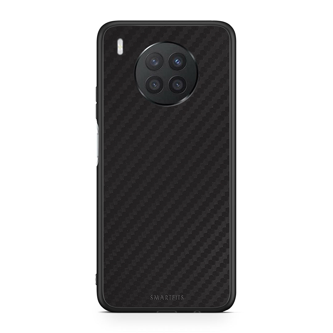 Huawei Nova 8i / Honor 50 Lite Carbon Black θήκη από τη Smartfits με σχέδιο στο πίσω μέρος και μαύρο περίβλημα | Smartphone case with colorful back and black bezels by Smartfits