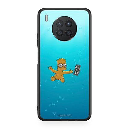 Huawei Nova 8i / Honor 50 Lite Chasing Money θήκη από τη Smartfits με σχέδιο στο πίσω μέρος και μαύρο περίβλημα | Smartphone case with colorful back and black bezels by Smartfits