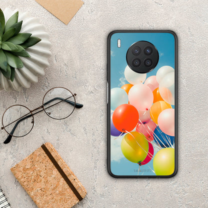 Colorful Balloons - Huawei Nova 8i / Honor 50 Lite θήκη