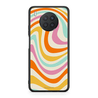 Thumbnail for Huawei Nova 8i / Honor 50 Lite Colourful Waves θήκη από τη Smartfits με σχέδιο στο πίσω μέρος και μαύρο περίβλημα | Smartphone case with colorful back and black bezels by Smartfits