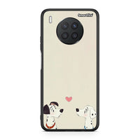 Thumbnail for Huawei Nova 8i / Honor 50 Lite Dalmatians Love θήκη από τη Smartfits με σχέδιο στο πίσω μέρος και μαύρο περίβλημα | Smartphone case with colorful back and black bezels by Smartfits