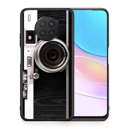 Θήκη Huawei Nova 8i / Honor 50 Lite Emily In Paris από τη Smartfits με σχέδιο στο πίσω μέρος και μαύρο περίβλημα | Huawei Nova 8i / Honor 50 Lite Emily In Paris case with colorful back and black bezels