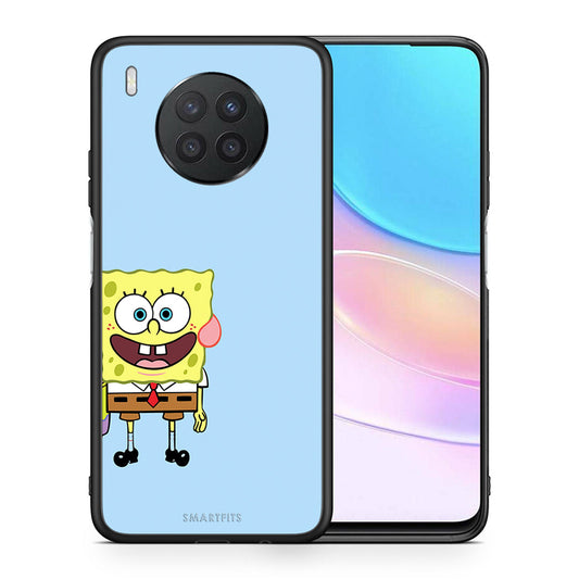 Θήκη Huawei Nova 8i / Honor 50 Lite Friends Bob από τη Smartfits με σχέδιο στο πίσω μέρος και μαύρο περίβλημα | Huawei Nova 8i / Honor 50 Lite Friends Bob case with colorful back and black bezels