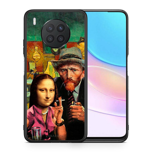 Θήκη Huawei Nova 8i / Honor 50 Lite Funny Art από τη Smartfits με σχέδιο στο πίσω μέρος και μαύρο περίβλημα | Huawei Nova 8i / Honor 50 Lite Funny Art case with colorful back and black bezels