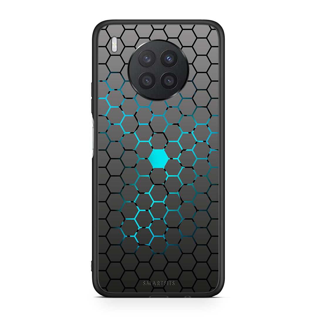 40 - Huawei Nova 8i / Honor 50 Lite Hexagonal Geometric case, cover, bumper