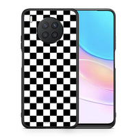 Thumbnail for Θήκη Huawei Nova 8i / Honor 50 Lite Squares Geometric από τη Smartfits με σχέδιο στο πίσω μέρος και μαύρο περίβλημα | Huawei Nova 8i / Honor 50 Lite Squares Geometric case with colorful back and black bezels