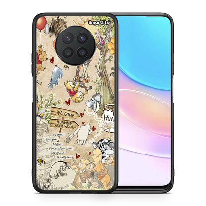 Θήκη Huawei Nova 8i / Honor 50 Lite Happy Friends από τη Smartfits με σχέδιο στο πίσω μέρος και μαύρο περίβλημα | Huawei Nova 8i / Honor 50 Lite Happy Friends case with colorful back and black bezels