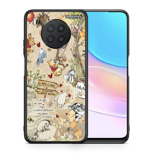 Θήκη Huawei Nova 8i / Honor 50 Lite Happy Friends από τη Smartfits με σχέδιο στο πίσω μέρος και μαύρο περίβλημα | Huawei Nova 8i / Honor 50 Lite Happy Friends case with colorful back and black bezels