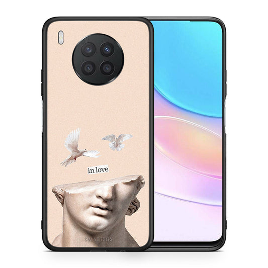 Θήκη Huawei Nova 8i / Honor 50 Lite In Love από τη Smartfits με σχέδιο στο πίσω μέρος και μαύρο περίβλημα | Huawei Nova 8i / Honor 50 Lite In Love case with colorful back and black bezels