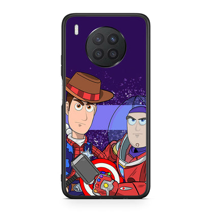 Huawei Nova 8i / Honor 50 Lite Infinity Story θήκη από τη Smartfits με σχέδιο στο πίσω μέρος και μαύρο περίβλημα | Smartphone case with colorful back and black bezels by Smartfits