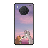 Thumbnail for Huawei Nova 8i / Honor 50 Lite Lady And Tramp θήκη από τη Smartfits με σχέδιο στο πίσω μέρος και μαύρο περίβλημα | Smartphone case with colorful back and black bezels by Smartfits