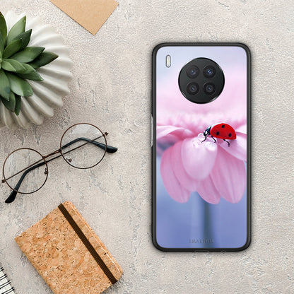 Ladybug Flower - Huawei Nova 8i / Honor 50 Lite θήκη
