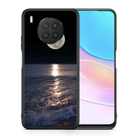 Thumbnail for Θήκη Huawei Nova 8i / Honor 50 Lite Moon Landscape από τη Smartfits με σχέδιο στο πίσω μέρος και μαύρο περίβλημα | Huawei Nova 8i / Honor 50 Lite Moon Landscape case with colorful back and black bezels