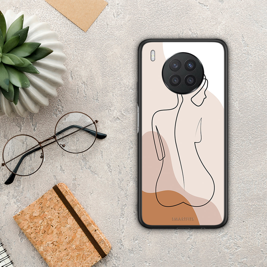 LineArt Woman - Huawei Nova 8i / Honor 50 Lite θήκη