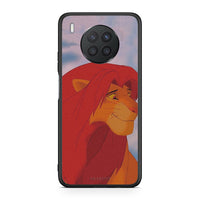 Thumbnail for Huawei Nova 8i / Honor 50 Lite Lion Love 1 Θήκη Αγίου Βαλεντίνου από τη Smartfits με σχέδιο στο πίσω μέρος και μαύρο περίβλημα | Smartphone case with colorful back and black bezels by Smartfits
