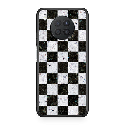 4 - Huawei Nova 8i / Honor 50 Lite Square Geometric Marble case, cover, bumper