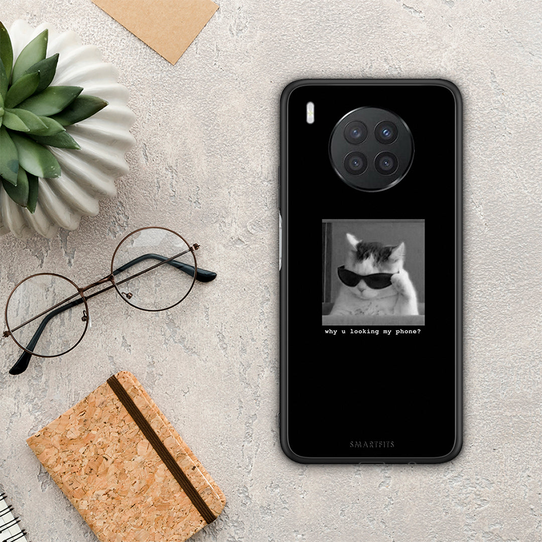 Meme Cat - Huawei Nova 8i / Honor 50 Lite θήκη