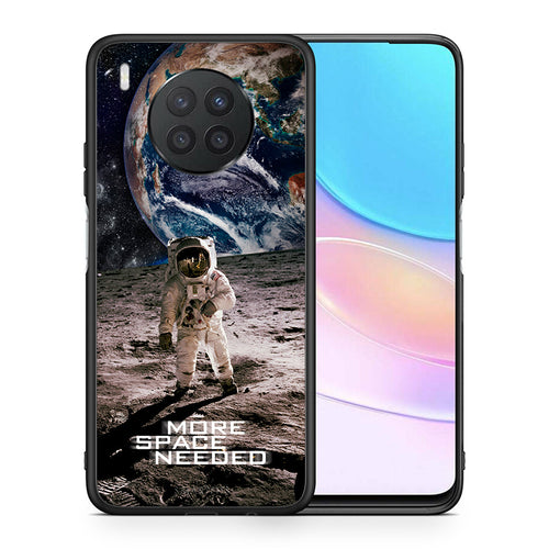 Θήκη Huawei Nova 8i / Honor 50 Lite More Space από τη Smartfits με σχέδιο στο πίσω μέρος και μαύρο περίβλημα | Huawei Nova 8i / Honor 50 Lite More Space case with colorful back and black bezels