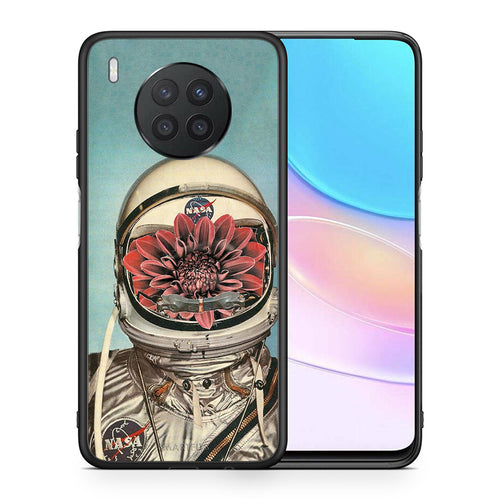 Θήκη Huawei Nova 8i / Honor 50 Lite Nasa Bloom από τη Smartfits με σχέδιο στο πίσω μέρος και μαύρο περίβλημα | Huawei Nova 8i / Honor 50 Lite Nasa Bloom case with colorful back and black bezels