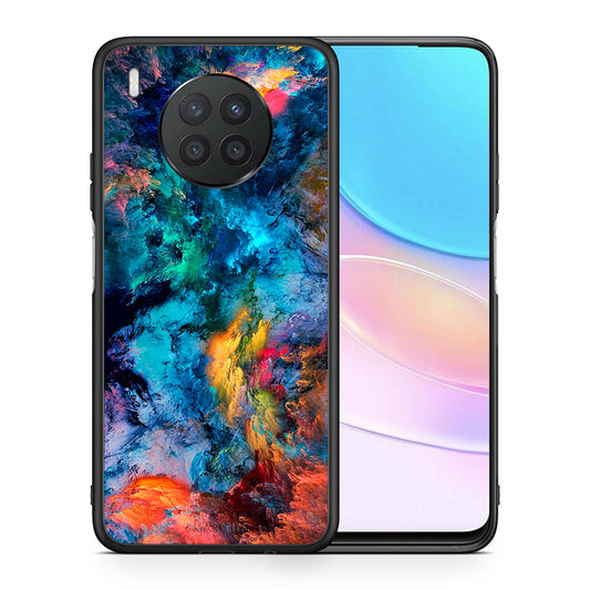 Θήκη Huawei Nova 8i / Honor 50 Lite Crayola Paint από τη Smartfits με σχέδιο στο πίσω μέρος και μαύρο περίβλημα | Huawei Nova 8i / Honor 50 Lite Crayola Paint case with colorful back and black bezels