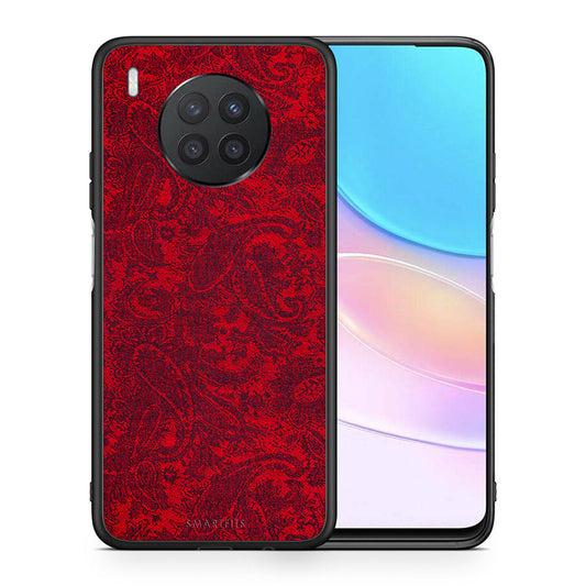 Θήκη Huawei Nova 8i / Honor 50 Lite Paisley Cashmere από τη Smartfits με σχέδιο στο πίσω μέρος και μαύρο περίβλημα | Huawei Nova 8i / Honor 50 Lite Paisley Cashmere case with colorful back and black bezels