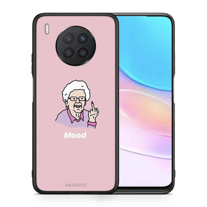Θήκη Huawei Nova 8i / Honor 50 Lite Mood PopArt από τη Smartfits με σχέδιο στο πίσω μέρος και μαύρο περίβλημα | Huawei Nova 8i / Honor 50 Lite Mood PopArt case with colorful back and black bezels
