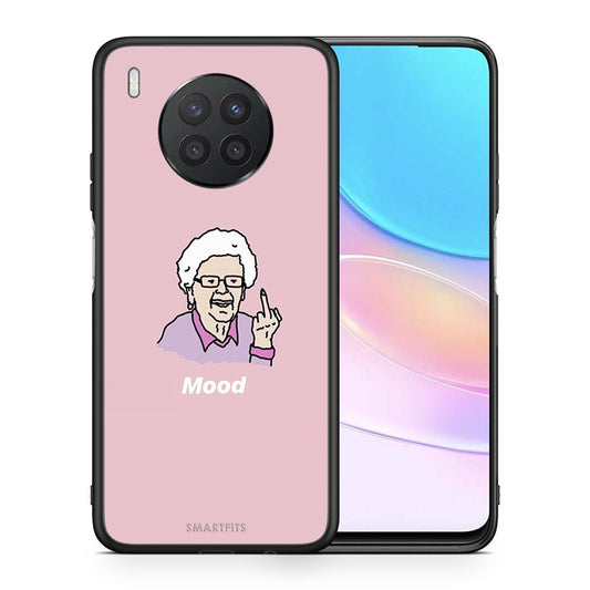 Θήκη Huawei Nova 8i / Honor 50 Lite Mood PopArt από τη Smartfits με σχέδιο στο πίσω μέρος και μαύρο περίβλημα | Huawei Nova 8i / Honor 50 Lite Mood PopArt case with colorful back and black bezels