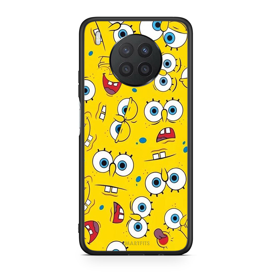 4 - Huawei Nova 8i / Honor 50 Lite Sponge PopArt case, cover, bumper