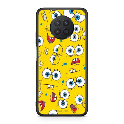 4 - Huawei Nova 8i / Honor 50 Lite Sponge PopArt case, cover, bumper
