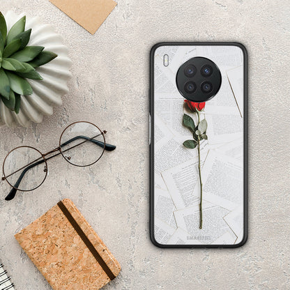 Red Rose - Huawei Nova 8i / Honor 50 Lite θήκη