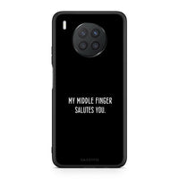Thumbnail for Huawei Nova 8i / Honor 50 Lite Salute θήκη από τη Smartfits με σχέδιο στο πίσω μέρος και μαύρο περίβλημα | Smartphone case with colorful back and black bezels by Smartfits