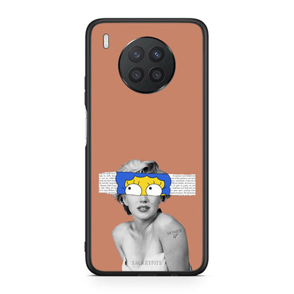 Huawei Nova 8i / Honor 50 Lite Sim Merilyn θήκη από τη Smartfits με σχέδιο στο πίσω μέρος και μαύρο περίβλημα | Smartphone case with colorful back and black bezels by Smartfits
