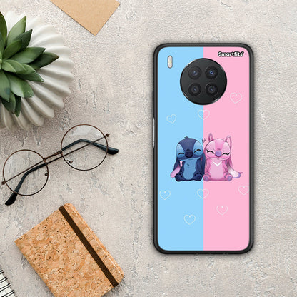 Stitch And Angel - Huawei Nova 8i / Honor 50 Lite θήκη