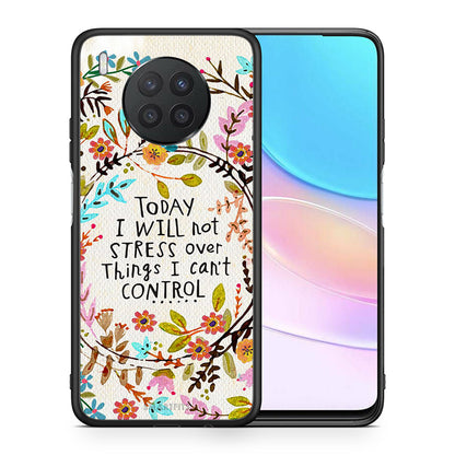 Θήκη Huawei Nova 8i / Honor 50 Lite Stress Over από τη Smartfits με σχέδιο στο πίσω μέρος και μαύρο περίβλημα | Huawei Nova 8i / Honor 50 Lite Stress Over case with colorful back and black bezels