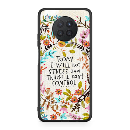 Huawei Nova 8i / Honor 50 Lite Stress Over θήκη από τη Smartfits με σχέδιο στο πίσω μέρος και μαύρο περίβλημα | Smartphone case with colorful back and black bezels by Smartfits