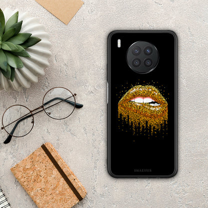 Valentine Golden - Huawei Nova 8i / Honor 50 Lite θήκη