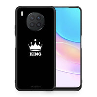 Thumbnail for Θήκη Huawei Nova 8i / Honor 50 Lite King Valentine από τη Smartfits με σχέδιο στο πίσω μέρος και μαύρο περίβλημα | Huawei Nova 8i / Honor 50 Lite King Valentine case with colorful back and black bezels