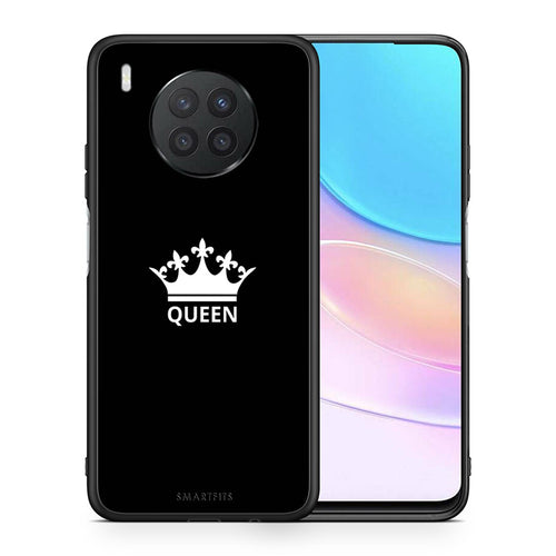 Θήκη Huawei Nova 8i / Honor 50 Lite Queen Valentine από τη Smartfits με σχέδιο στο πίσω μέρος και μαύρο περίβλημα | Huawei Nova 8i / Honor 50 Lite Queen Valentine case with colorful back and black bezels