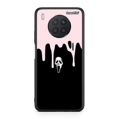 Huawei Nova 8i / Honor 50 Lite Melting Halloween Mask θήκη από τη Smartfits με σχέδιο στο πίσω μέρος και μαύρο περίβλημα | Smartphone case with colorful back and black bezels by Smartfits