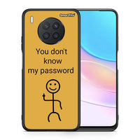Thumbnail for Θήκη Huawei Nova 8i / Honor 50 Lite My Password από τη Smartfits με σχέδιο στο πίσω μέρος και μαύρο περίβλημα | Huawei Nova 8i / Honor 50 Lite My Password case with colorful back and black bezels