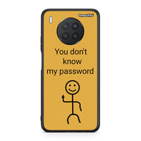 Thumbnail for Huawei Nova 8i / Honor 50 Lite My Password θήκη από τη Smartfits με σχέδιο στο πίσω μέρος και μαύρο περίβλημα | Smartphone case with colorful back and black bezels by Smartfits