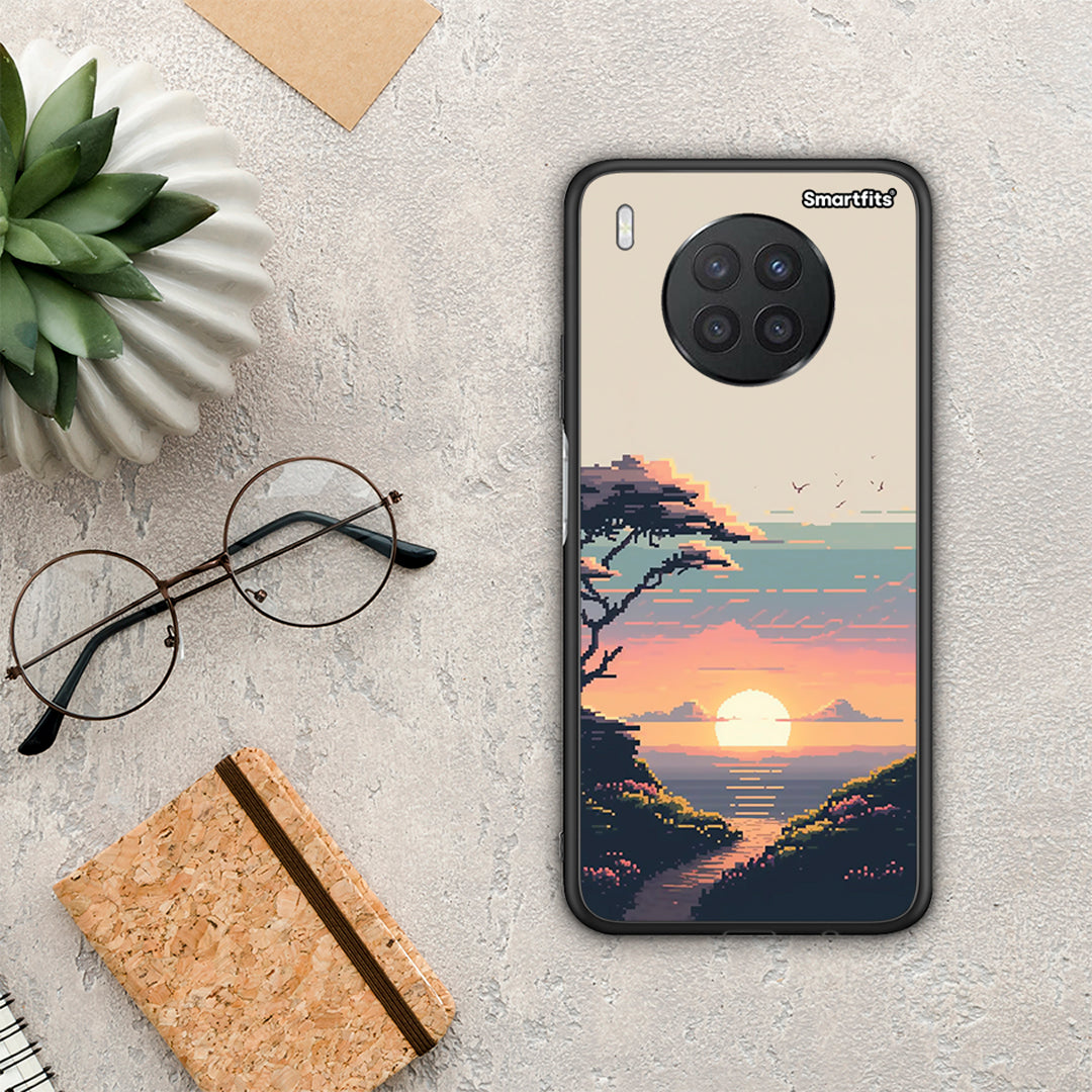 Pixel Sunset - Huawei Nova 8i / Honor 50 Lite θήκη